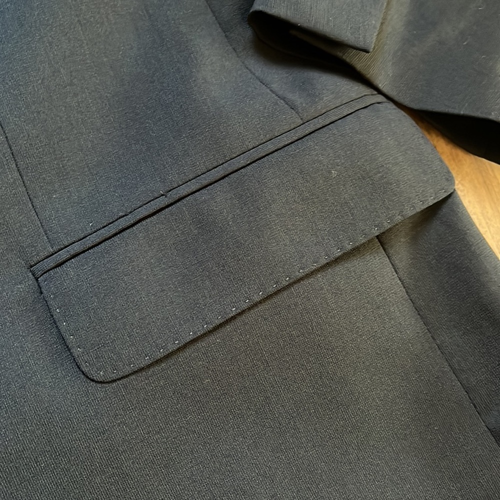 Versace Collection Black Wool Blazer Jacket - image 7